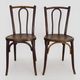 Pair of bistro chairs by Baumann furniture/Ducreuzet Montluçon. Year 30