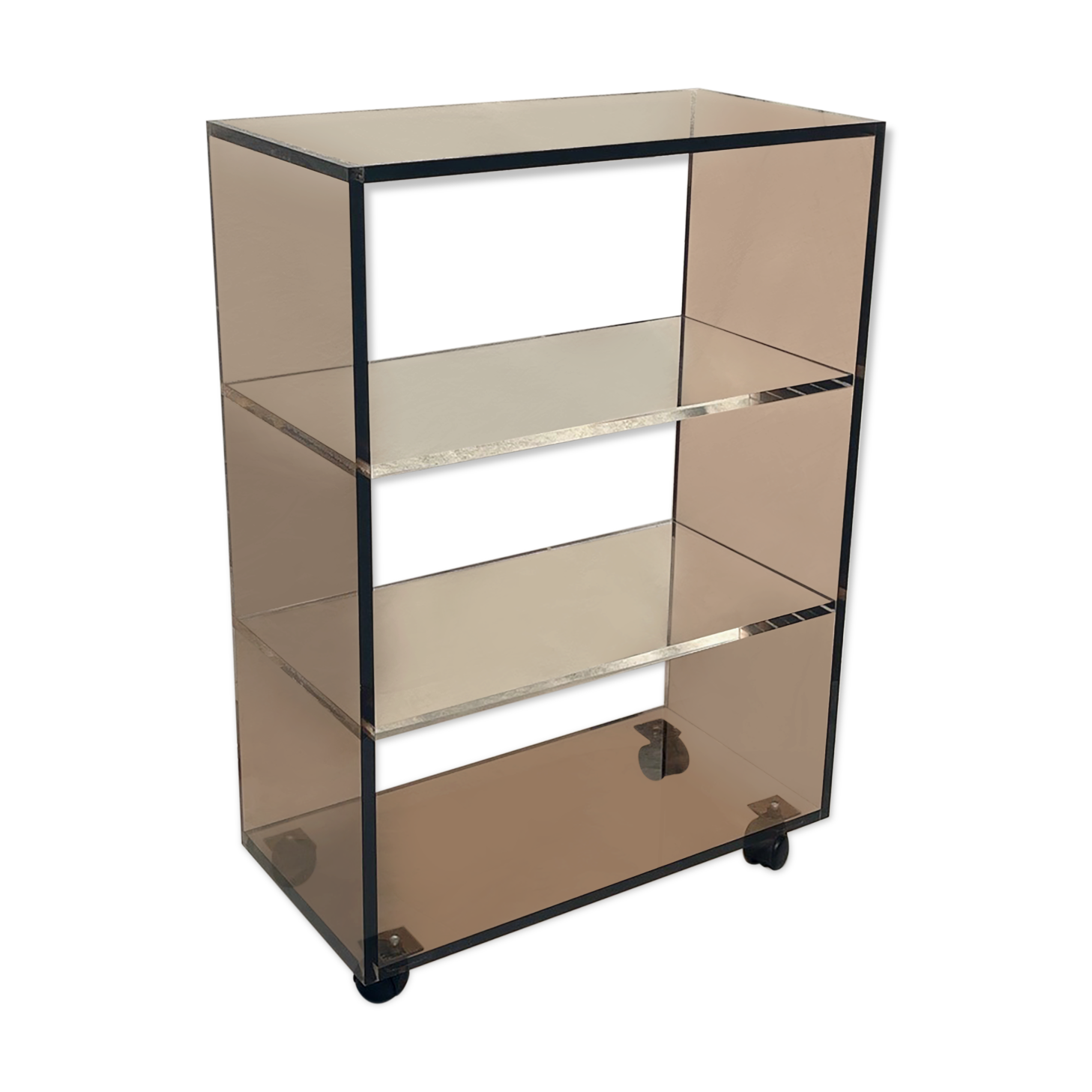 Plexi shelf on wheels