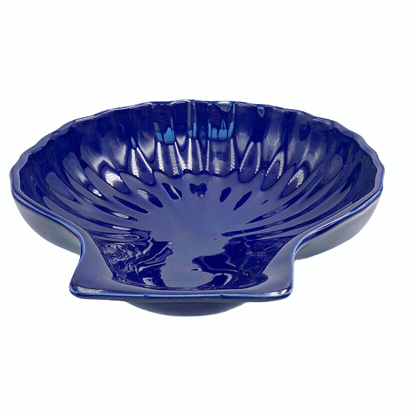 Enamel ceramic shell dish