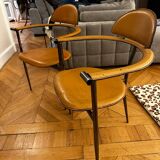 2 Stiletto chairs by Arrben made in Italy in the 1960s.