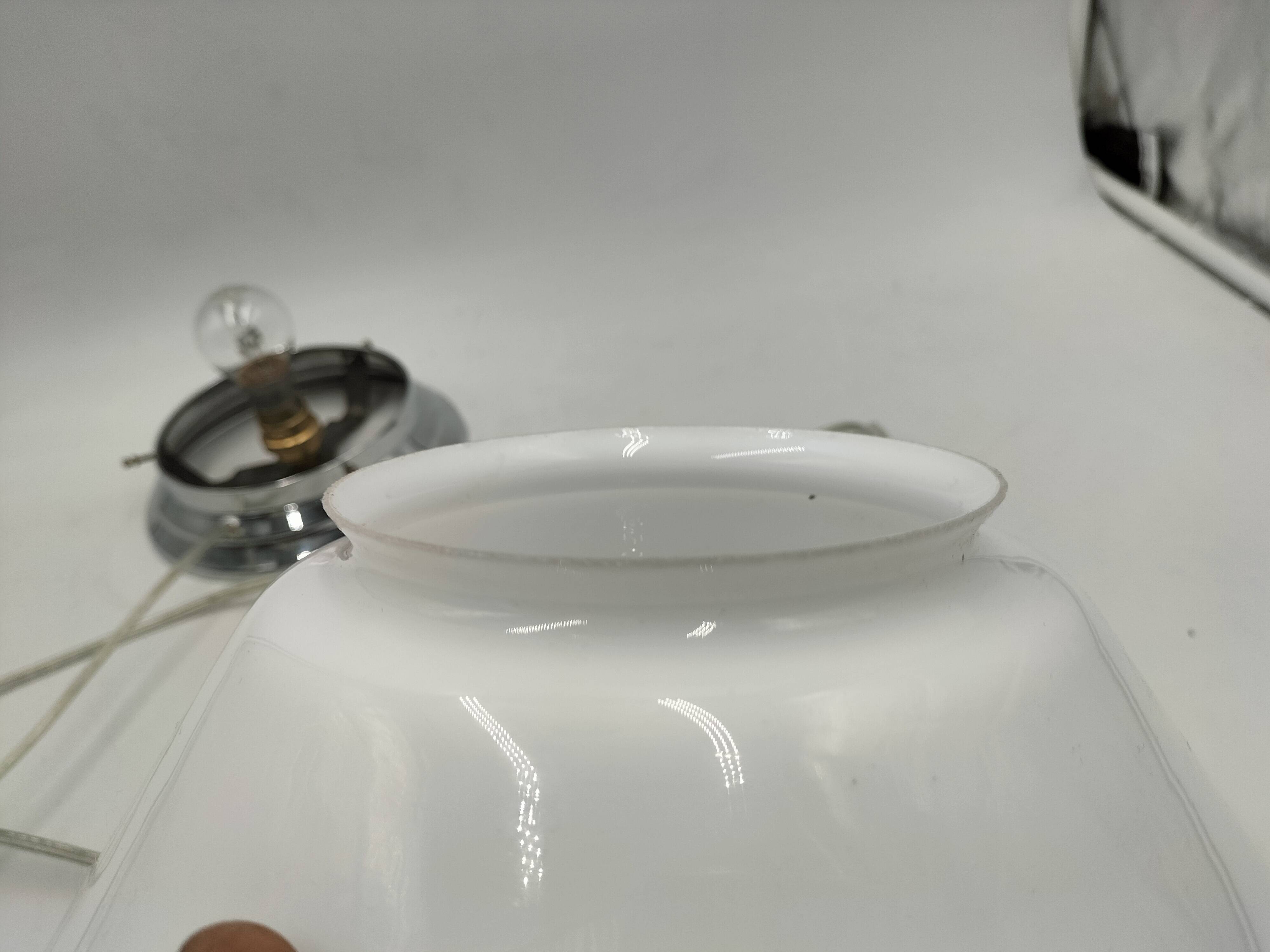 Art Deco Opaline Lamp