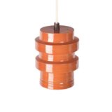 Lampe suspendue en argile