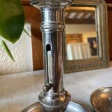 Antique up and down candlesticks