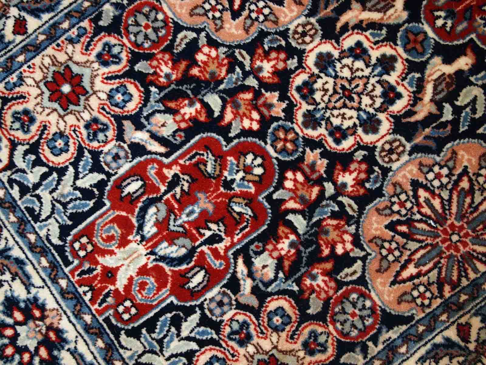 Persian Carpet Tabriz handmade 71cm x 140cm 1950