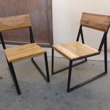 Pair of chairs industrial