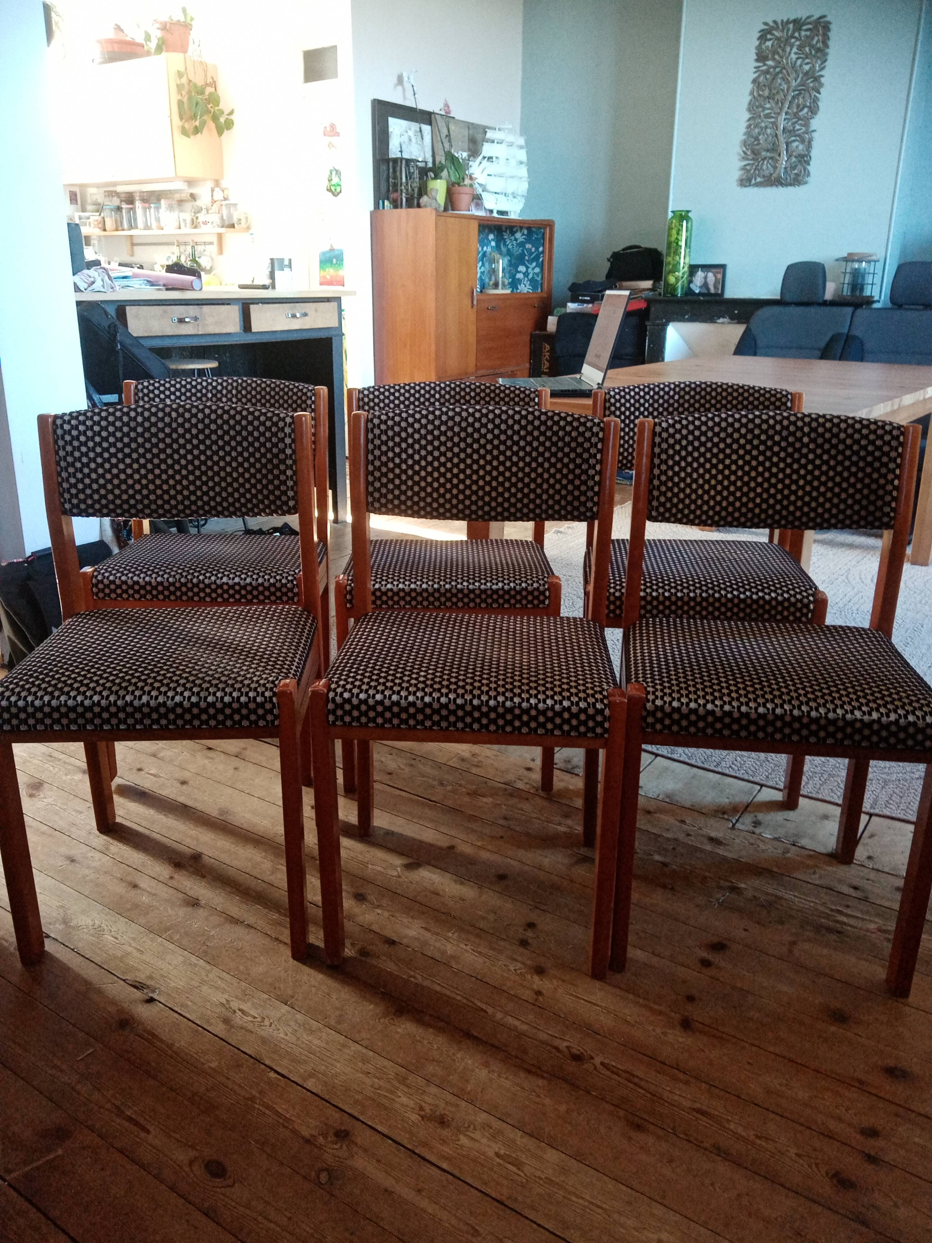 6 chaises baumann