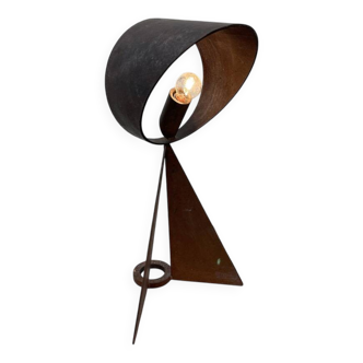 Eric Dartois Corten steel lamp