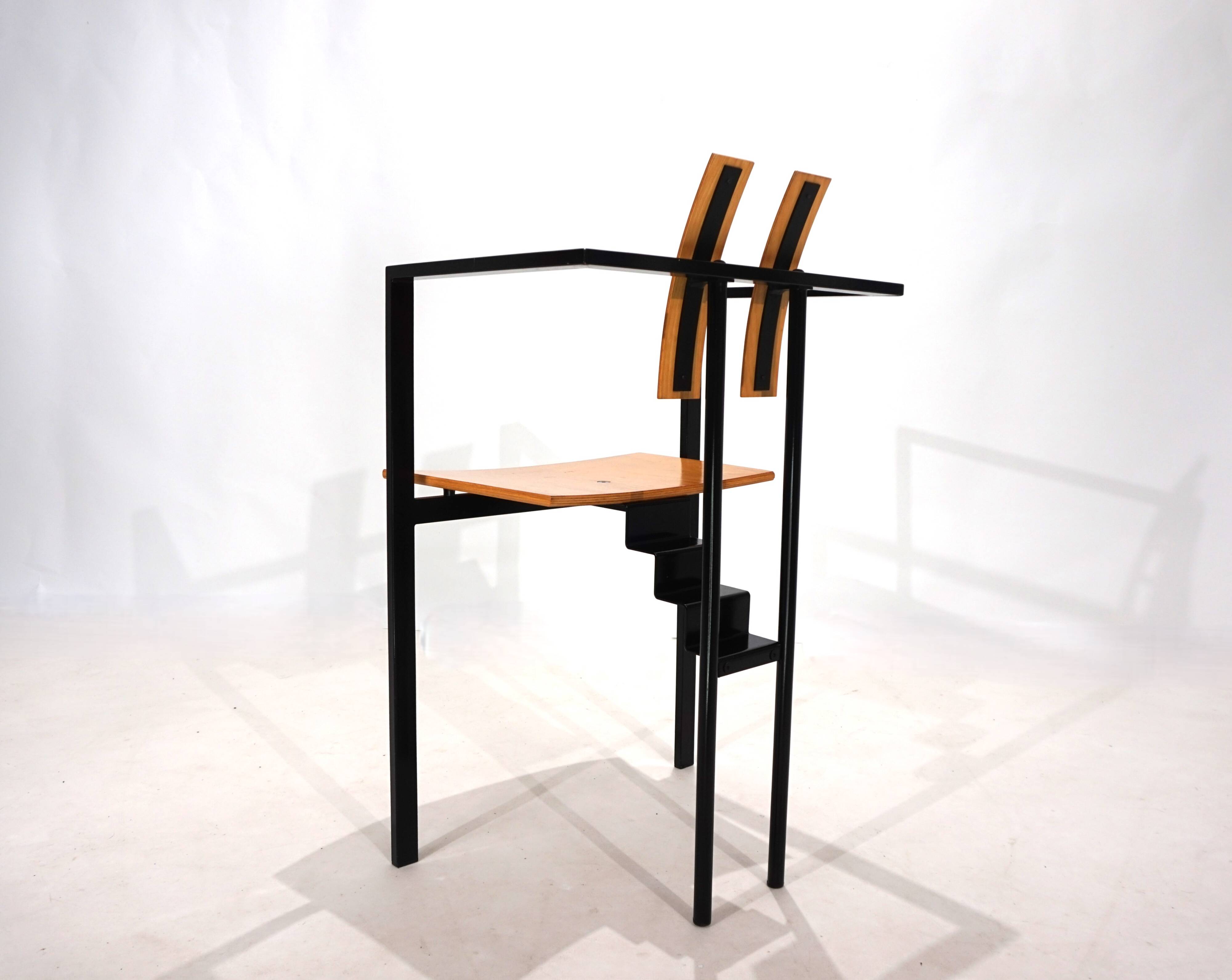 Chaise KFF Trix Memphis par Karl Friedrich Förster, 1988