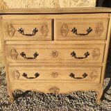 Louis XV-style oak dresser