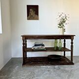 Table - 50s drapery console