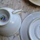 Coffee service for 9 people, Limoges porcelain, signed D'Arnac