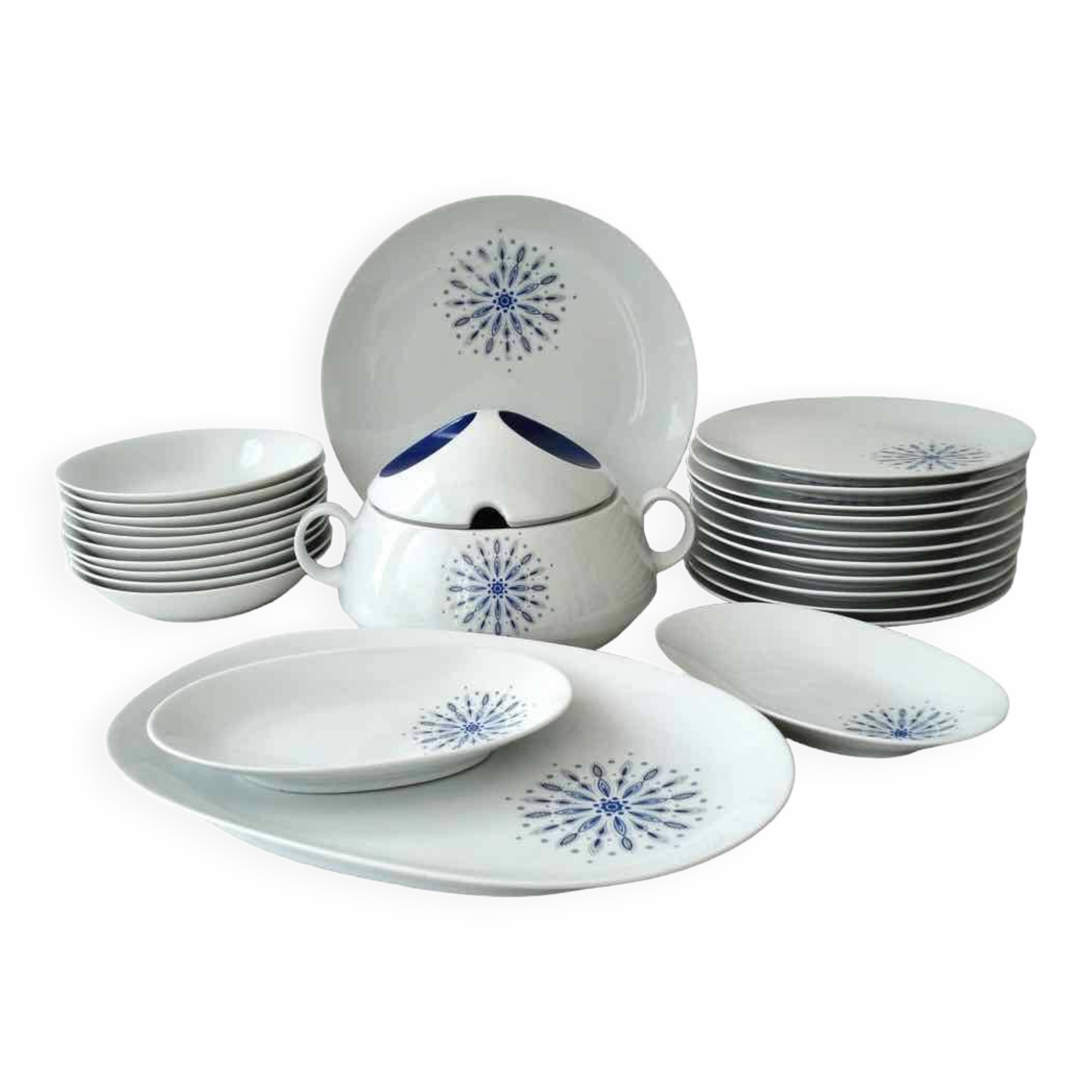 Bareuther Bavaria plate service for 10 people