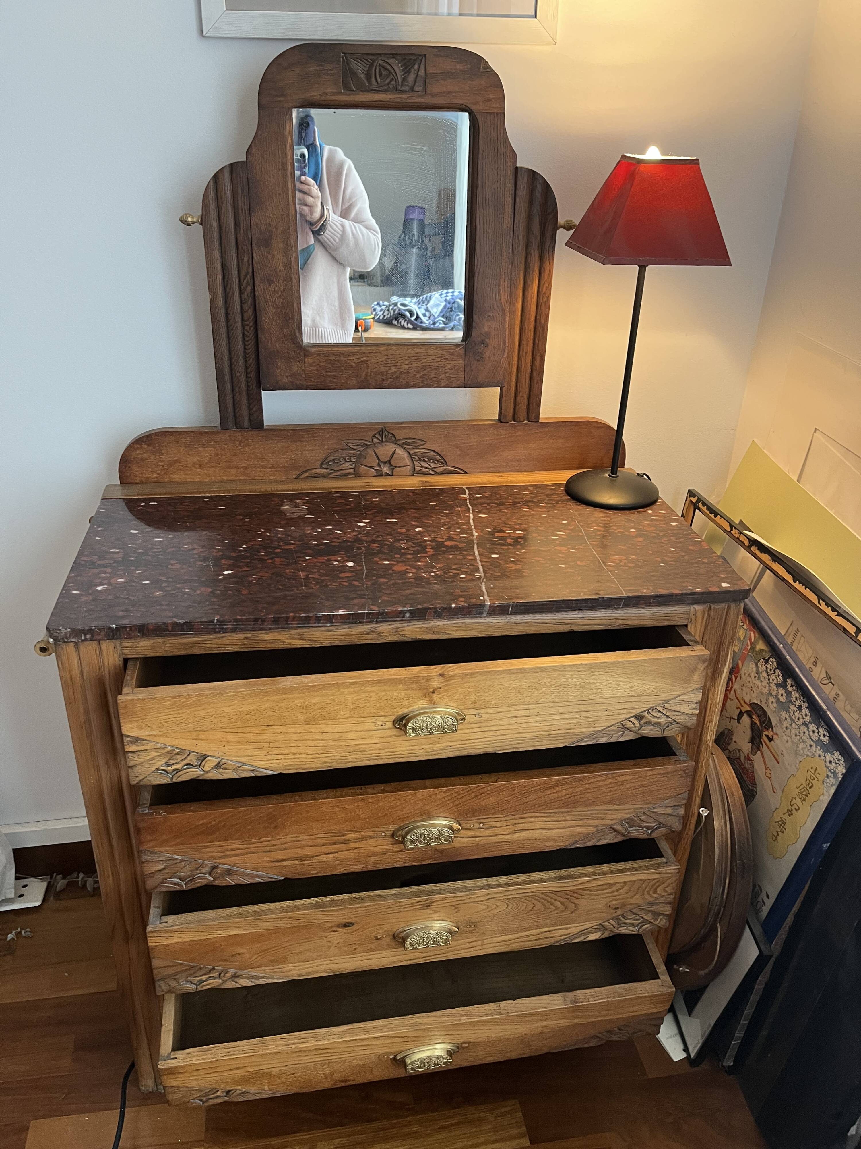 Art Deco dressing table
