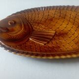 Plat poisson Sarreguemines, vintage