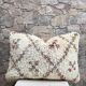 Vintage Berber wool cushion cover: Moroccan rug cushion,