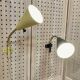 Paire d'appliques modulables design scandinave 1950.