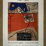 Le Corbusier Original Offset Lithograph Galerie Zlotowski 2005