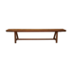 Massive chene bench