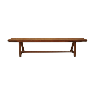 Massive chene bench