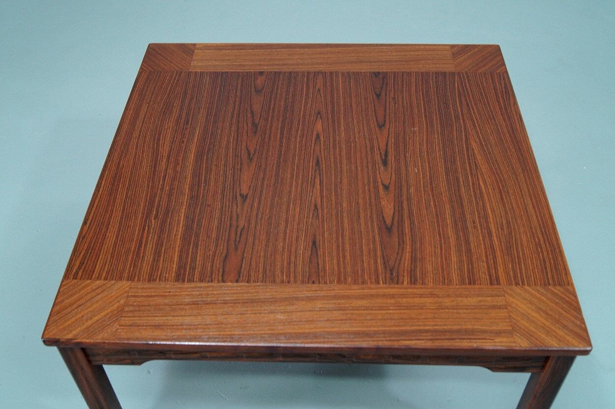 Rosewood and wenge coffee table from Alberts Tibro, 1970s
