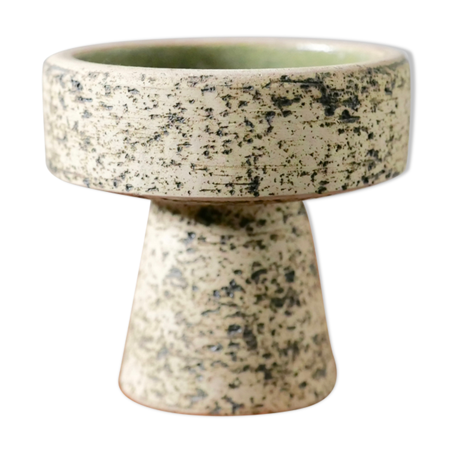 Ceramic "chalice" flower pot 1950s