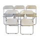 Ensemble de 5 chaises Plia par Giancarlo Piretti pour Castelli