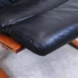 Siesta leather armchairs, Ingmar Relling, Norway, 1960