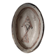 Kabyle handmade ceramic oval plate
