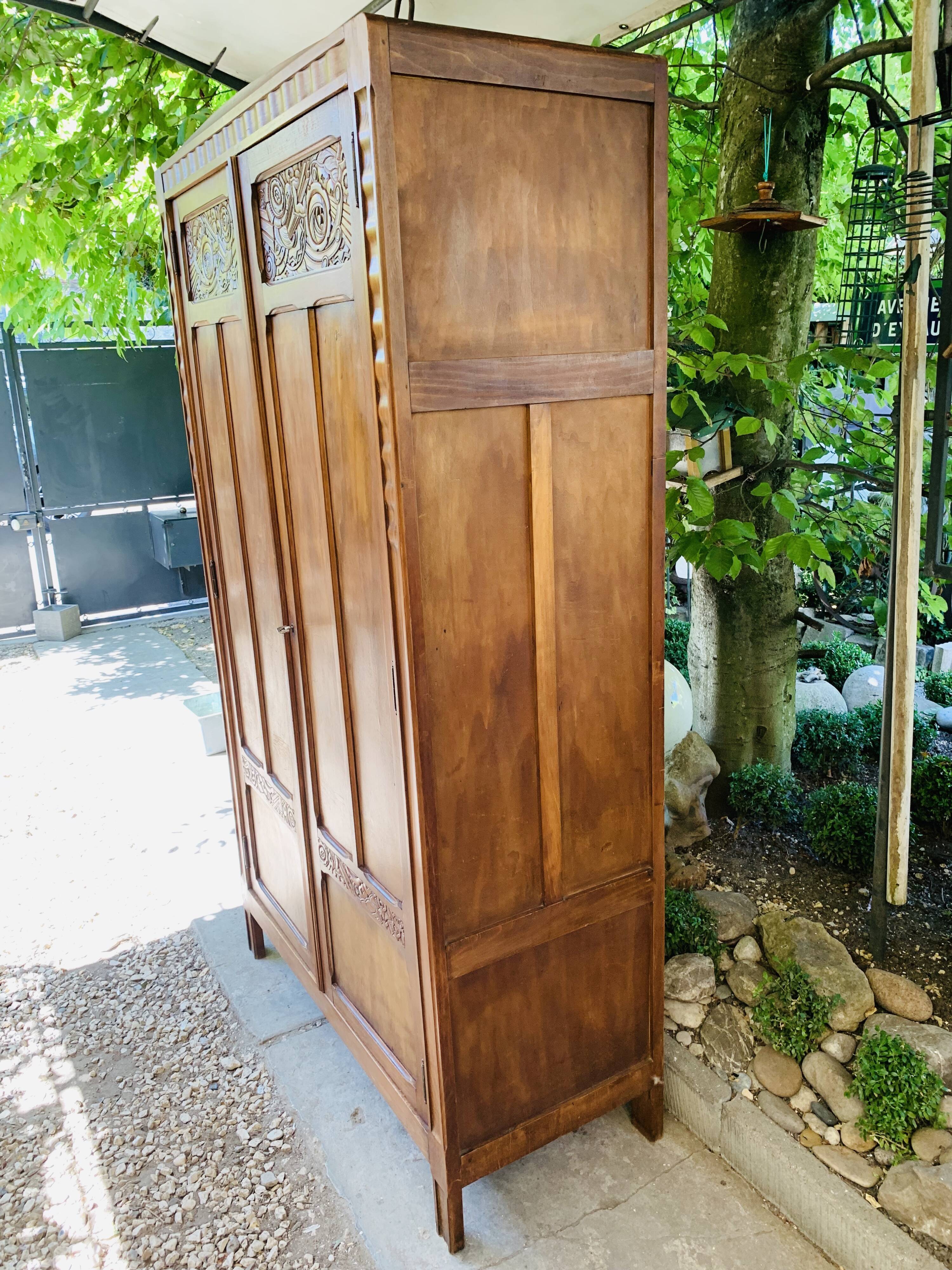 Art deco parisian wardrobe