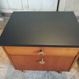 Pair of vintage bedsides