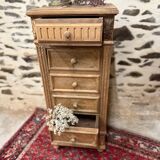 Petit meuble de rangement bois brut