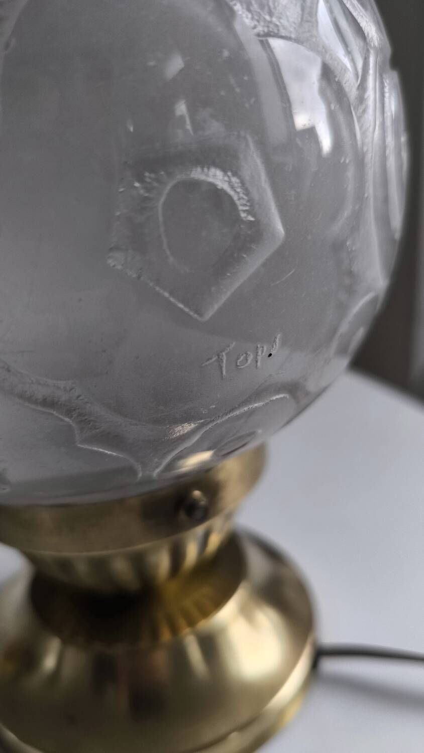 Lampe de table des années 30