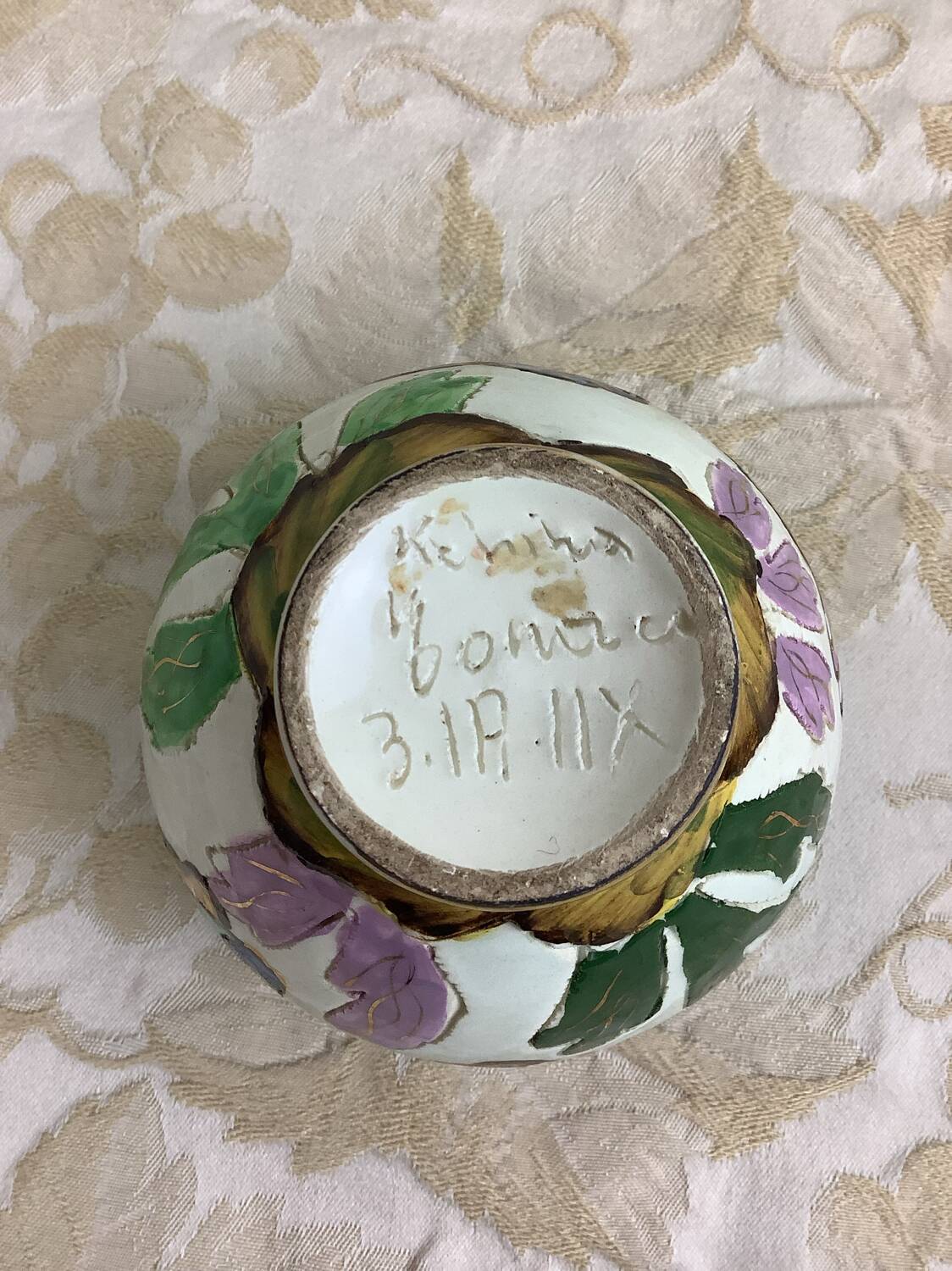 Old Kerina Monaco Ball Vase