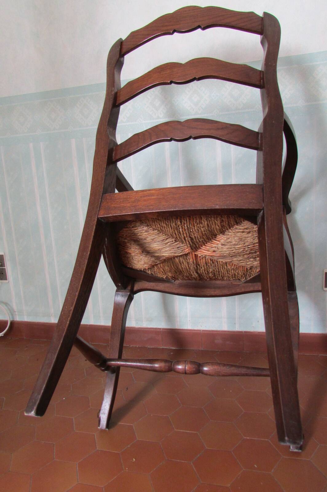 Grandfather's straw armchair