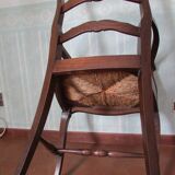 Fauteuil de grand'père paillé