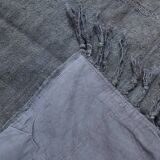 5x7 Shades Of Gray Vintage Kilim Rug, 156x231Cm