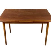 1960s 1970s Teak Dining Table Danish Modern Design Made in Denmark