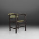 Art deco armchair in black and green ca.1930