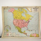 Vidal-Lablache - North America map