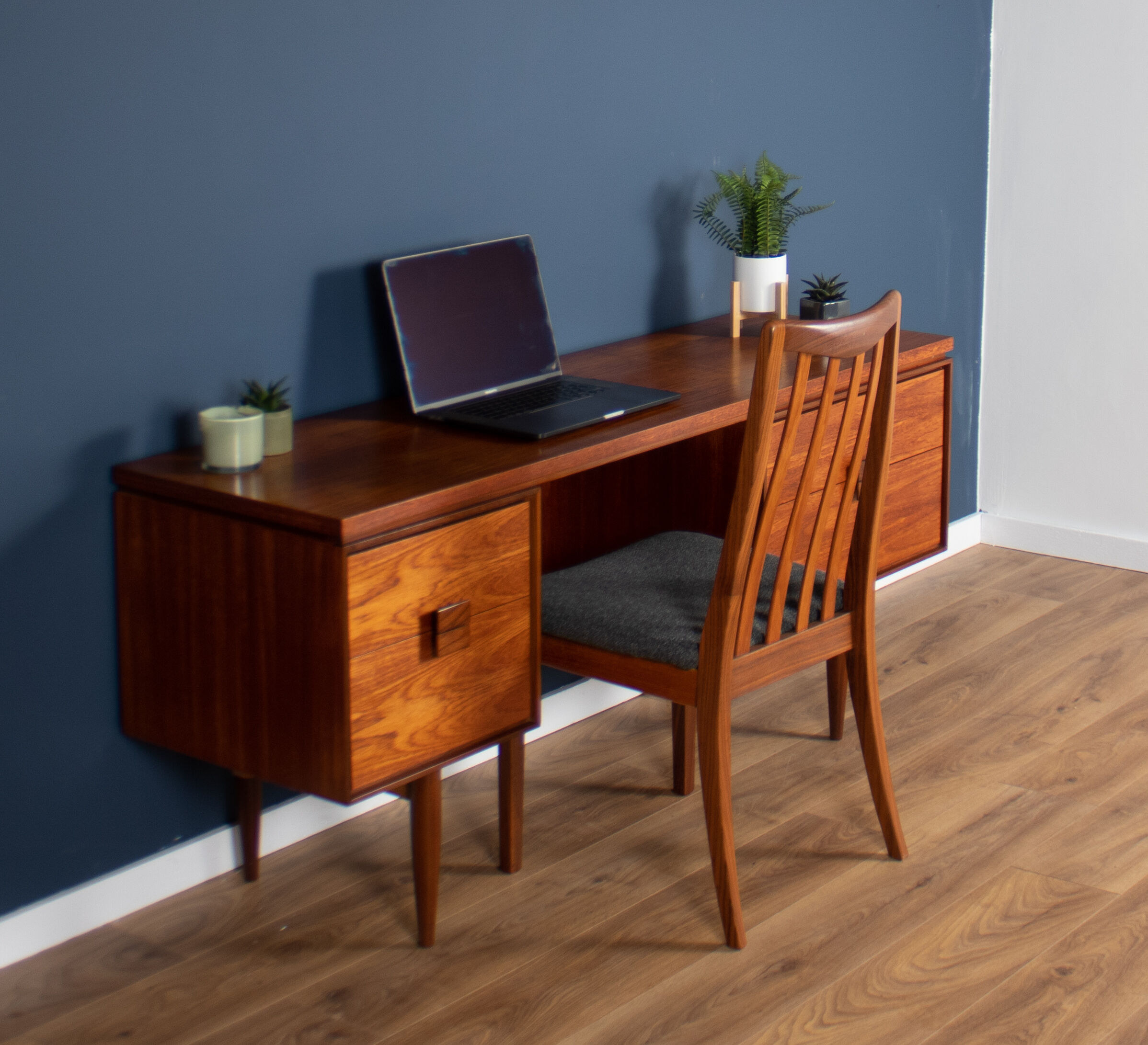 Teak desk by LB Kofod Larsen for G-plan 1960
