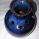 Blue flower vase