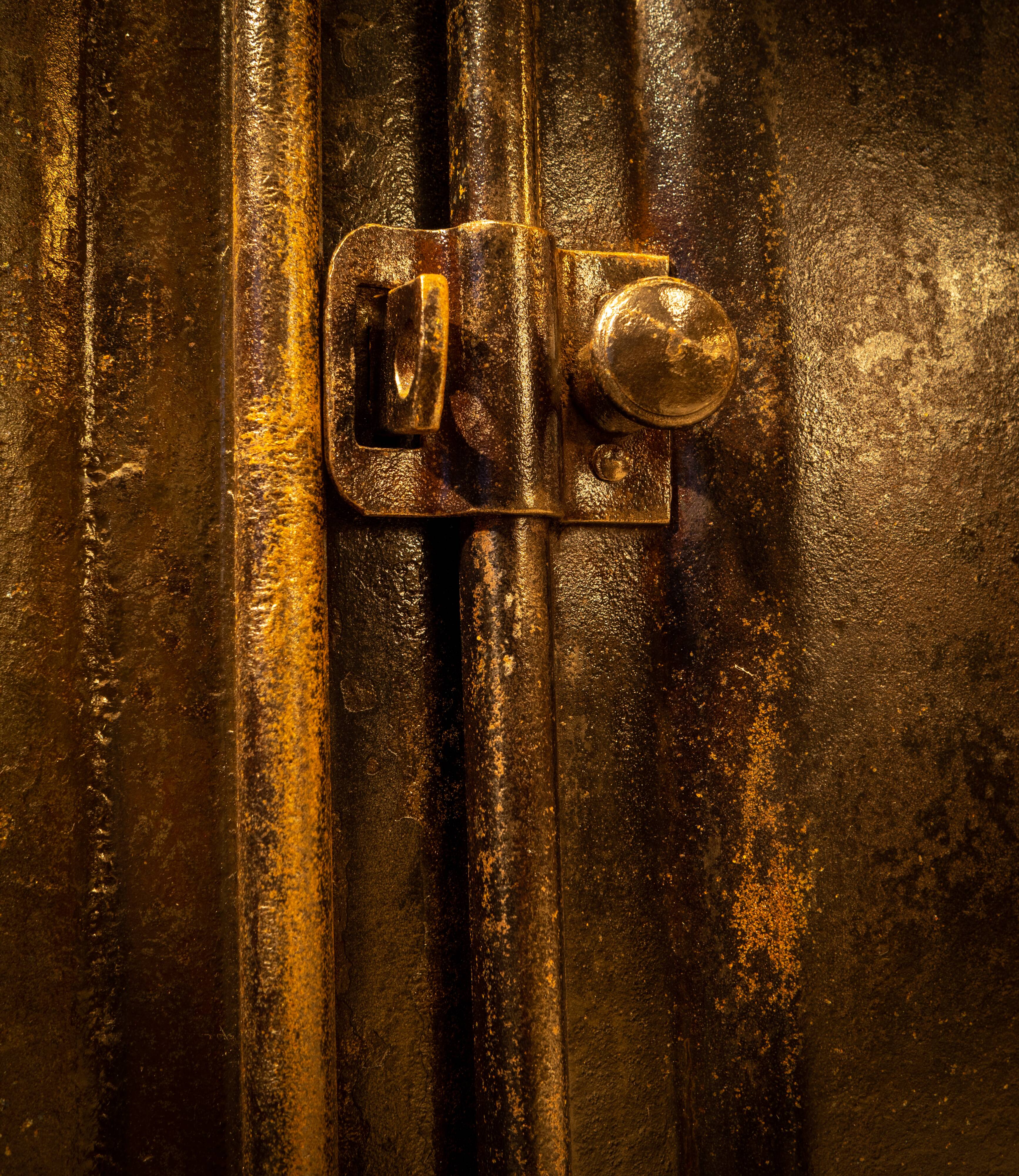 Armoire industrielle noire