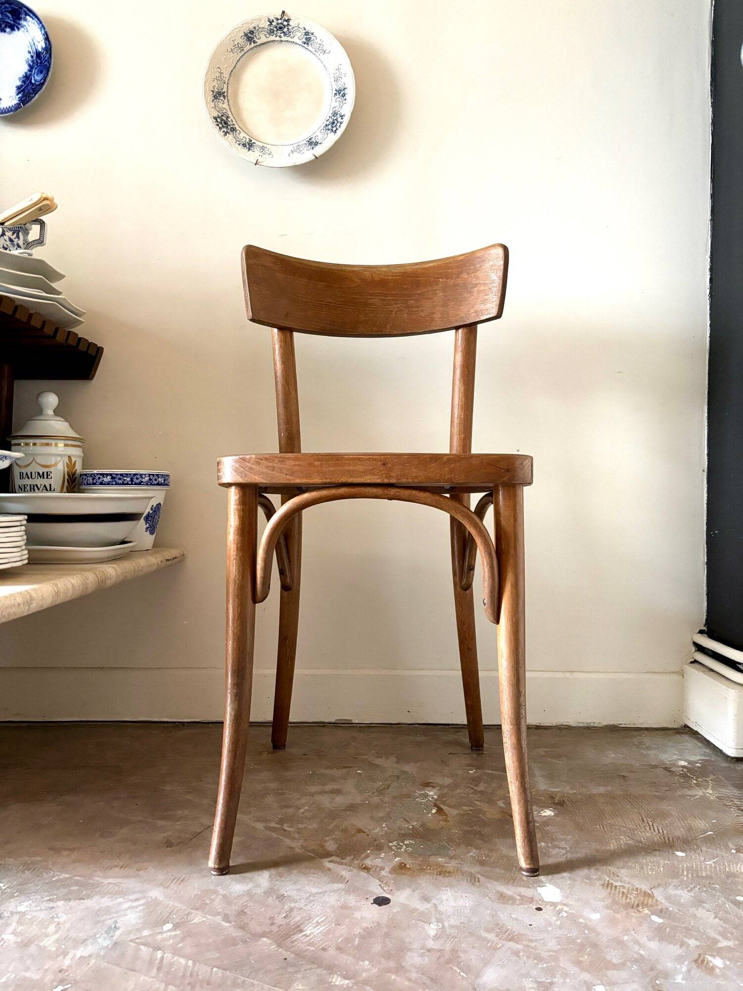 Thonet bistro chair in light beech