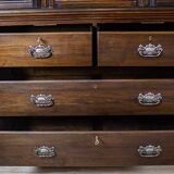 Scandinavian Walnut Buffet, 1930s