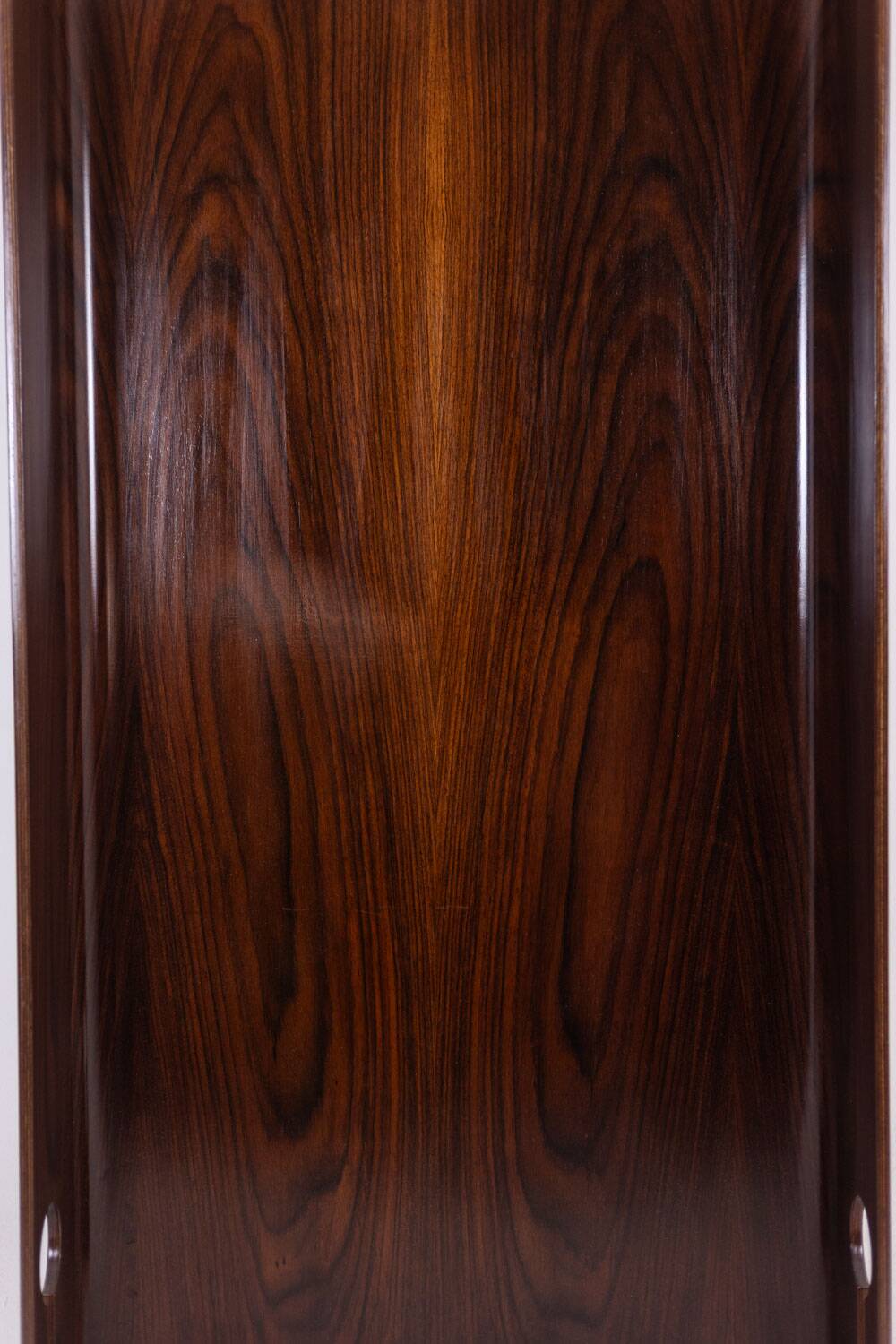 Carlo di Carli. Rosewood veneer coat rack. 1960s.