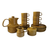 Coffee service Melitta Copenhagen, Lieselotte Kantner, pop art 1960s, 70s