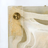 Pair of walll light  in Murano glass