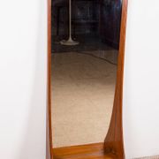 Large wall mirror in Danish teak by Pedersen and Hansen 1960.