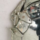Venetian mirror mid-XXth beveled ice