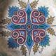 Quimper faience plate, P FOUILLEN